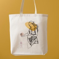 Tote bag βαμβακερή - Αρχαιοελληνικό γλυπτό