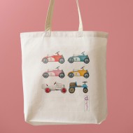 Tote bag βαμβακερή - Ρετρό