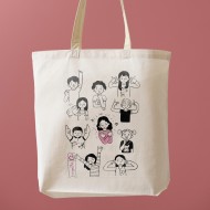 Tote bag βαμβακερή - Τα συναισθήματα