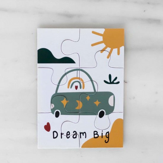 Μπομπονιέρα Βάπτισης Παζλ μικρό 