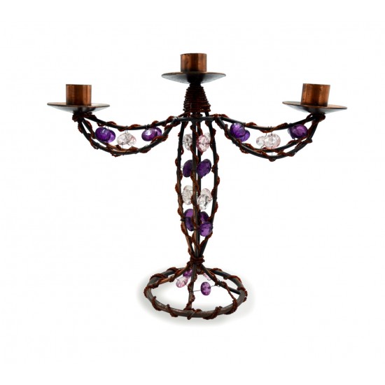 Κηροπήγιο με χάντρες