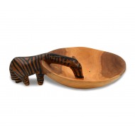 Ξύλινο διακοσμητικό μπολ από την Αφρική