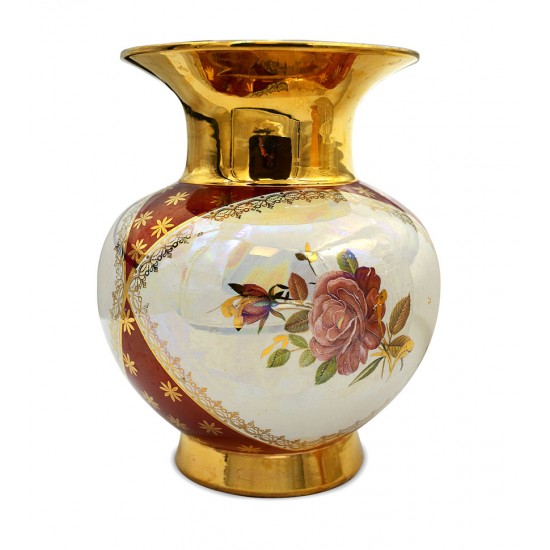 Ανθοδοχείο πορσελάνης περλέ