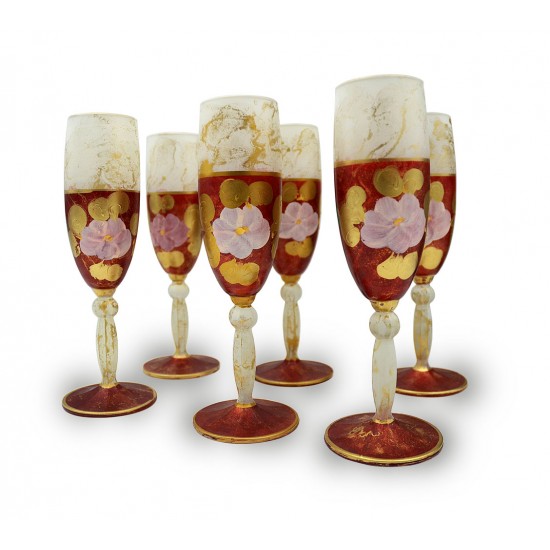 Ζωγραφιστά ποτήρια σαμπάνιας
