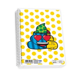 Τετράδιο Skag  "Emoji by Britto" 24