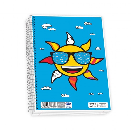 Τετράδιο Skag  "Emoji by Britto" 23
