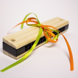 Μπομπονιέρα Βάπτισης Φυσαρμόνικα