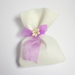 Μπομπονιέρα Βάπτισης Πουγκί 