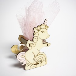 Μπομπονιέρα Βάπτισης Μονόκερος