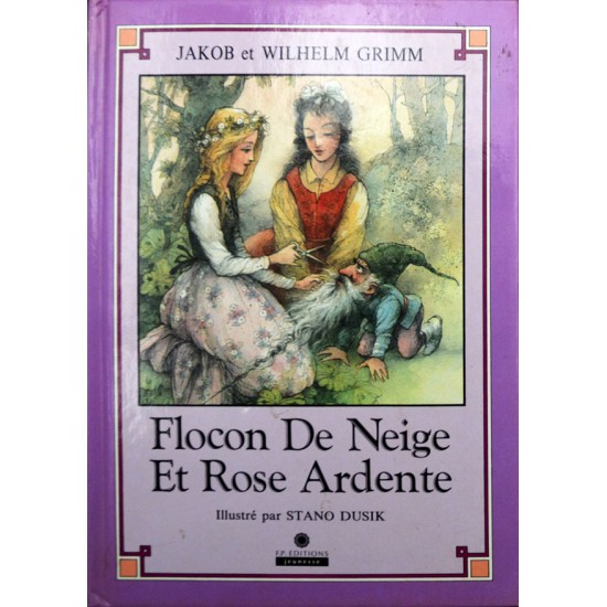 Flocon de Neige et Rose Ardente