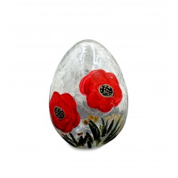 Κρυστάλλινο αβγό με ζωγραφική