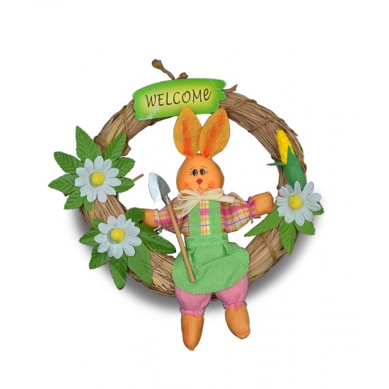 Πασχαλινό Στεφάνι Κουνέλι