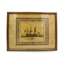 Πίνακας με Γαλλικό πλοίο 