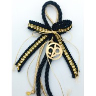 Γούρι Χρυσό - Μαύρο Plexiglass 2026