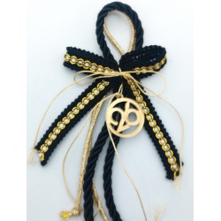 Γούρι Χρυσό - Μαύρο Plexiglass 2026